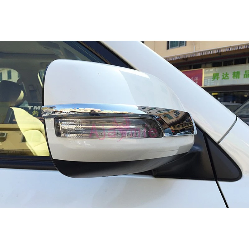 Хромированная накладка на дверное зеркало для стайлинга автомобиля заднего вида