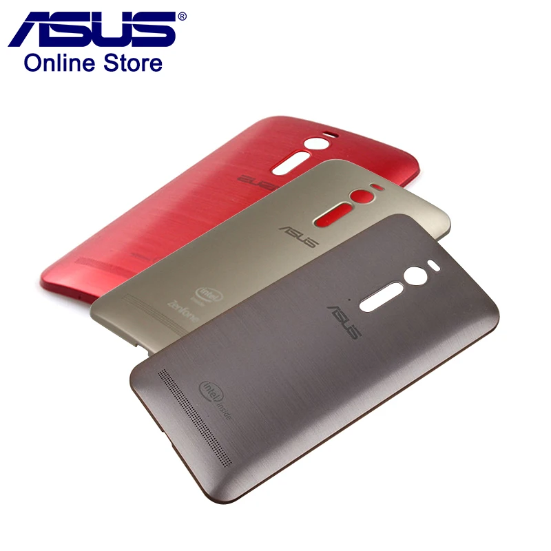 

Original ASUS Phone Case Zenfone 2 ZE551ML ZE550ML Back Cover Case Rear Battery Cover Replacement with Power Button Z00AD NFC