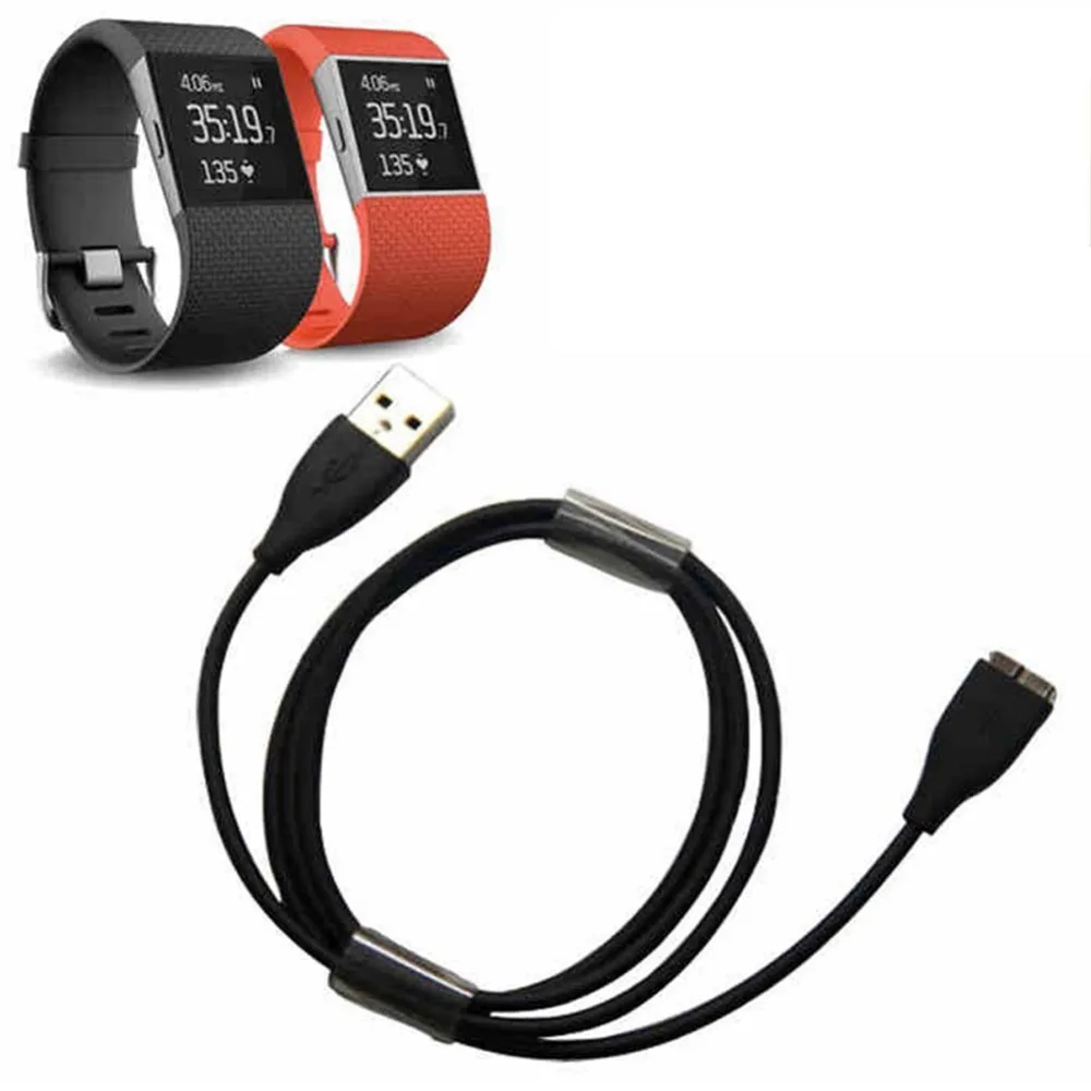 Usb зарядный кабель зарядное устройство для Fitbit Surge band фитнес-часы Смарт-часы браслет на запястье ремень зарядка