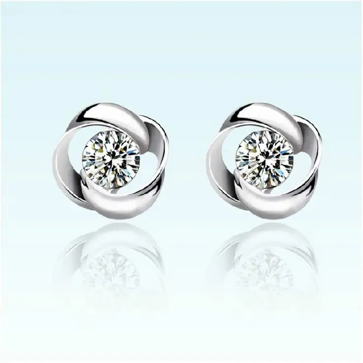 Высококачественные классические серьги с кристаллами в австралийском стиле 925, женские серебряные Серьги Brincos 5Y008
