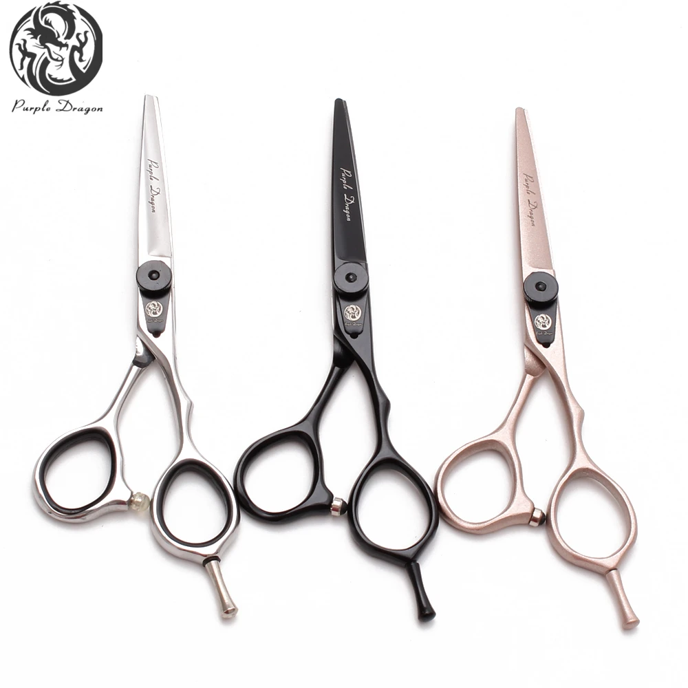 

50Pcs 5.5" 16cm 440C Wholesale Purple Dragon Haircut Scissors Thinning Shears Cutting Scissors Professional Hair Scissors Z9015