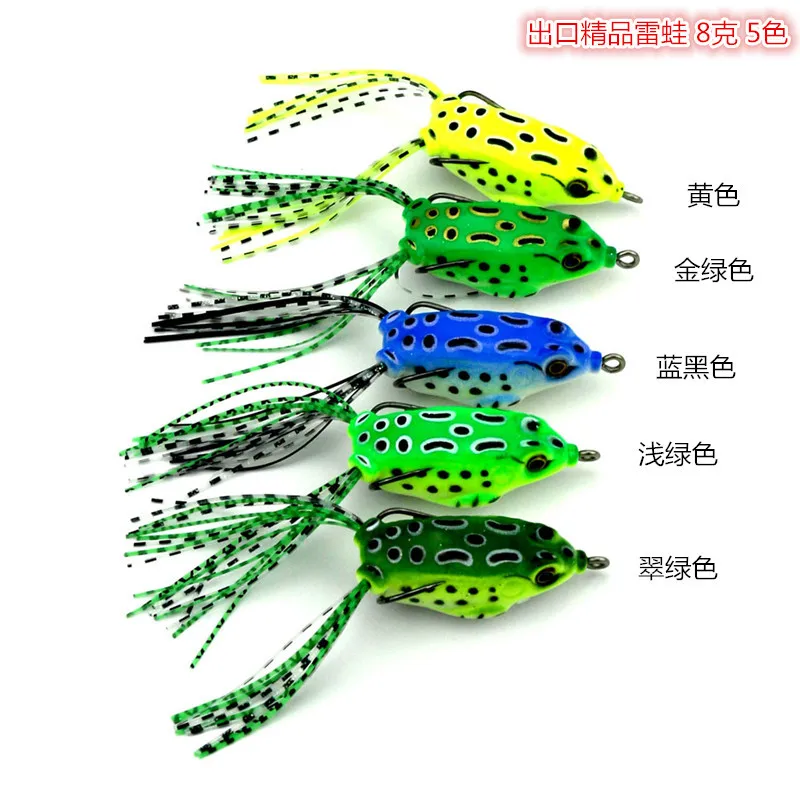 さまざまな仕様の販売偽餌カエル魚13グラム 8グラムの細かいレイワルサブ餌フックカエル Frog Fishing Bait Hooksfake Bait Aliexpress