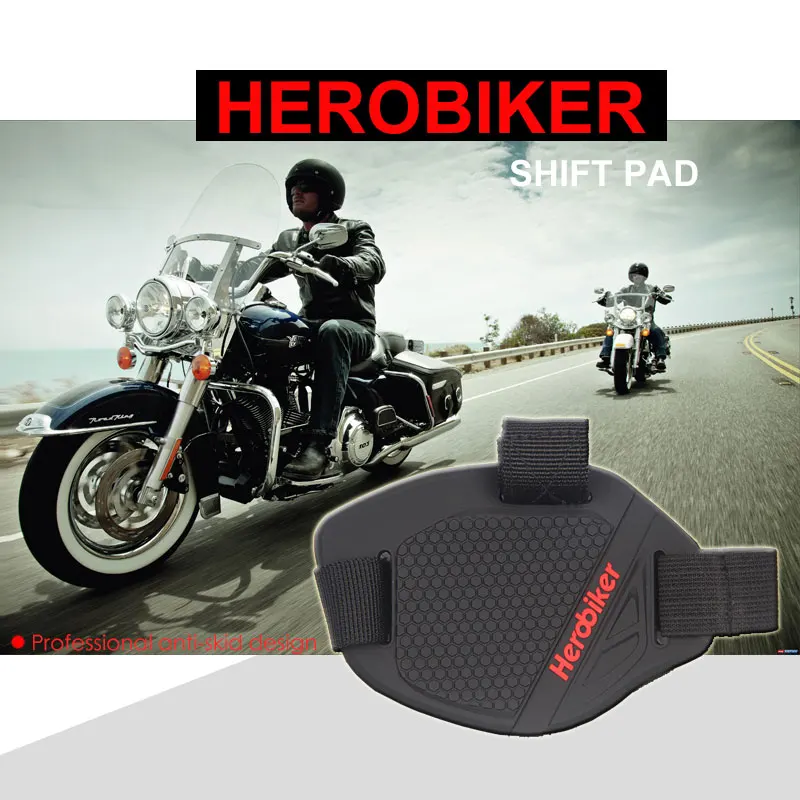 1 шт. herobiker мотоцикл шиферная крышка носок блестящий кожаный чехол для обуви протектор