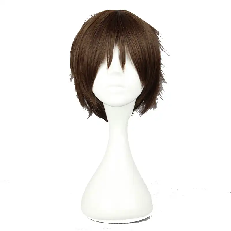 Vash Stil 13 Vidov Cvetov Korotkie Kurchavye Volosy Iskusstvennye Volosy Dlya Muzhchin Krasnye Oranzhevye Chernye Korichnevye Vysokotemperaturnye Hair Style Wigs Hair Wigshair Wig Men Aliekspress
