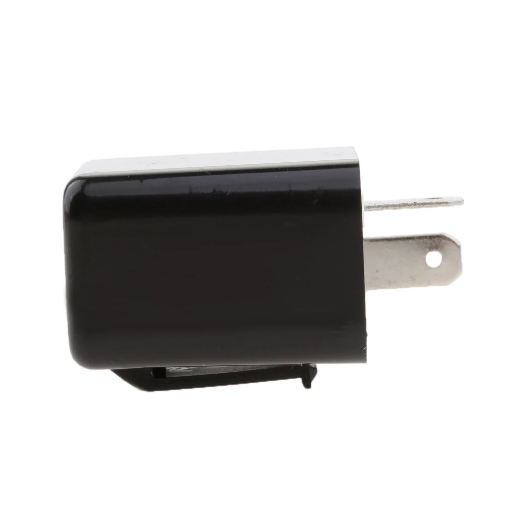 2-Pin 12V LED Flasher Adjustable Frequency Relay Turn Signal Indicator For Motorcycle Motorbike Universal For Honda Kawasaki  