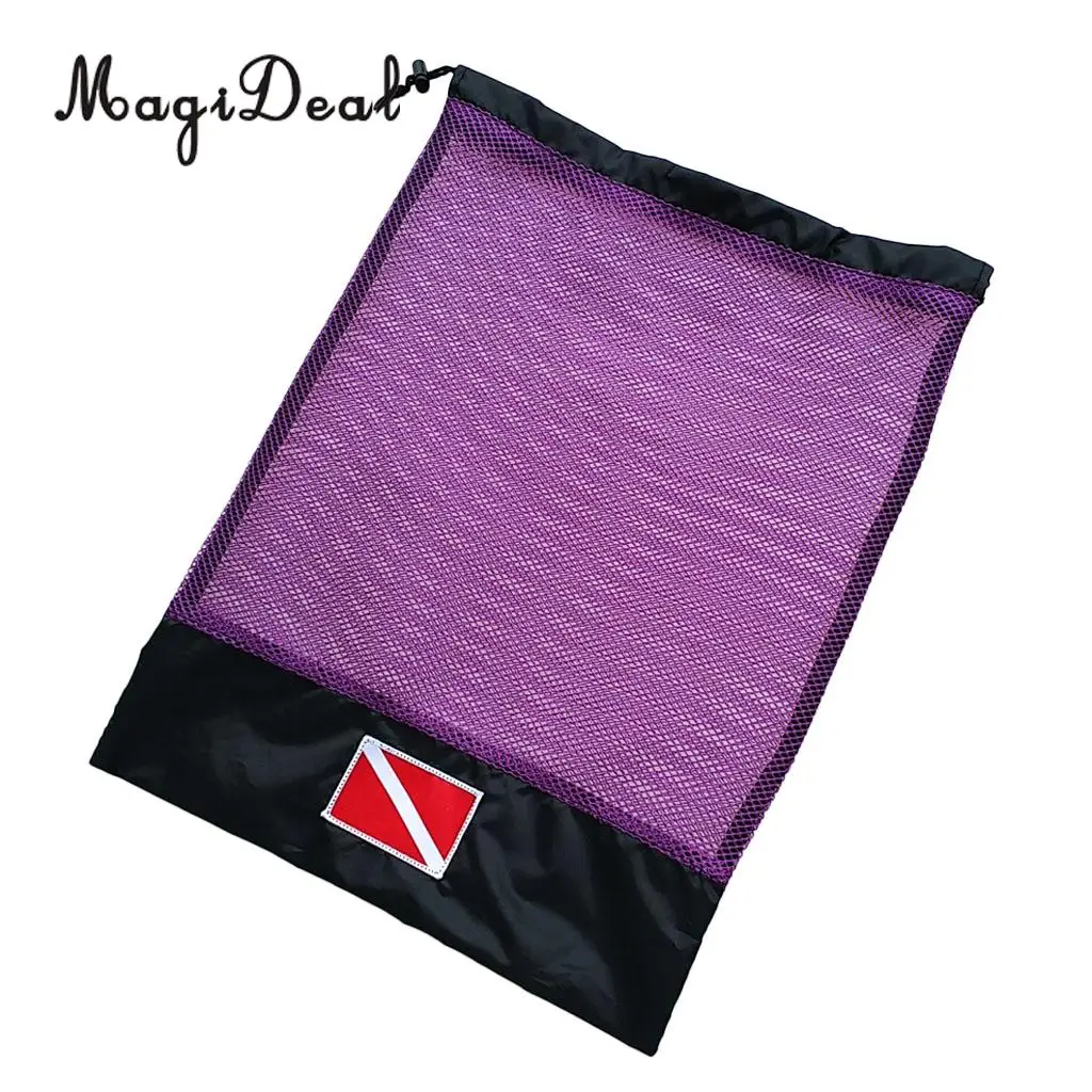 Multi Purpose Scuba Diving Mask Goggles Regulator Equipment Holder Storage Carry Mesh Bag