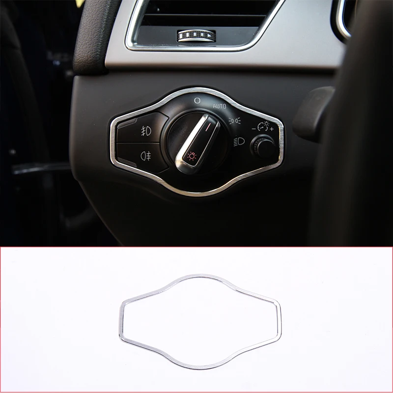 Us 9 39 6 Off Car Styling Car Alloy Interior Headlight Switch Button Cover Trim 3d Sticker For Audi A4 B8 S4 Rs4 A5 S5 Rs5 2008 2015 In Interior
