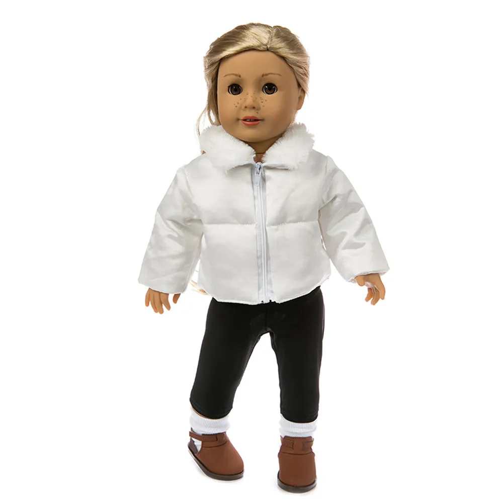

2018 NEW HOT Fashion Cute Clothes Down Jacket For 18 Inch American Boy Doll Accessory Girl Toy Free ship #5