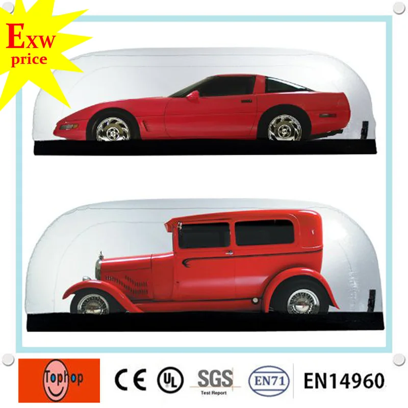 folding inflatable bubble tent car body cover capsule for