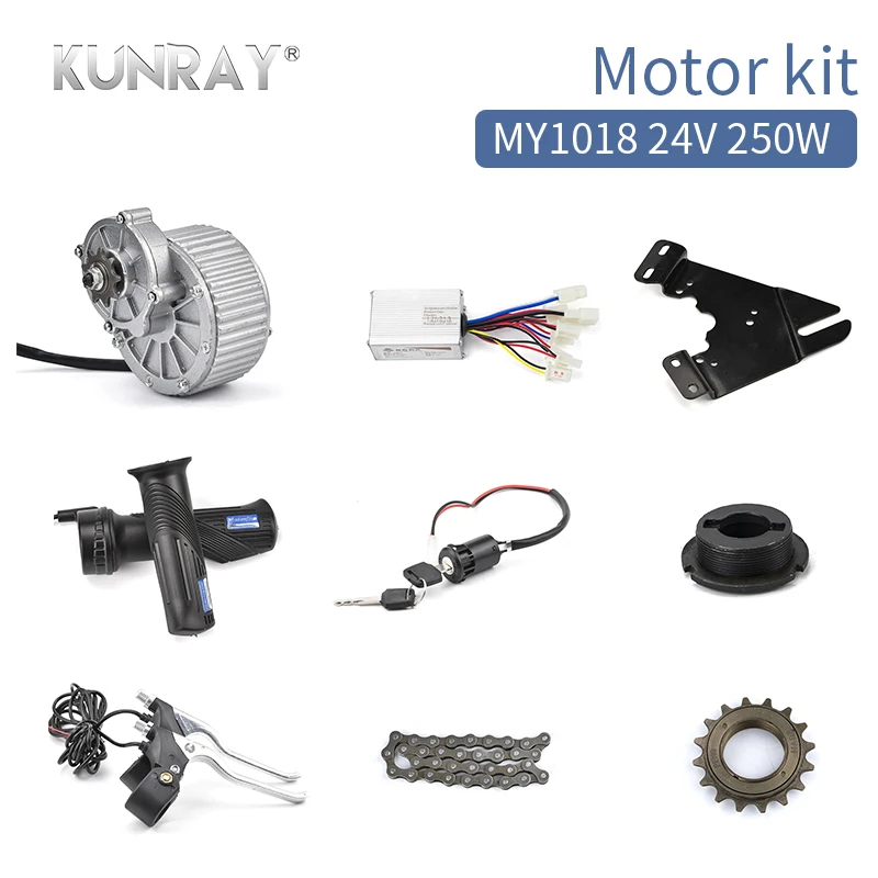 Набор для переоборудования 24V250W E Электрический мотор велосипеда мини квадроцикл