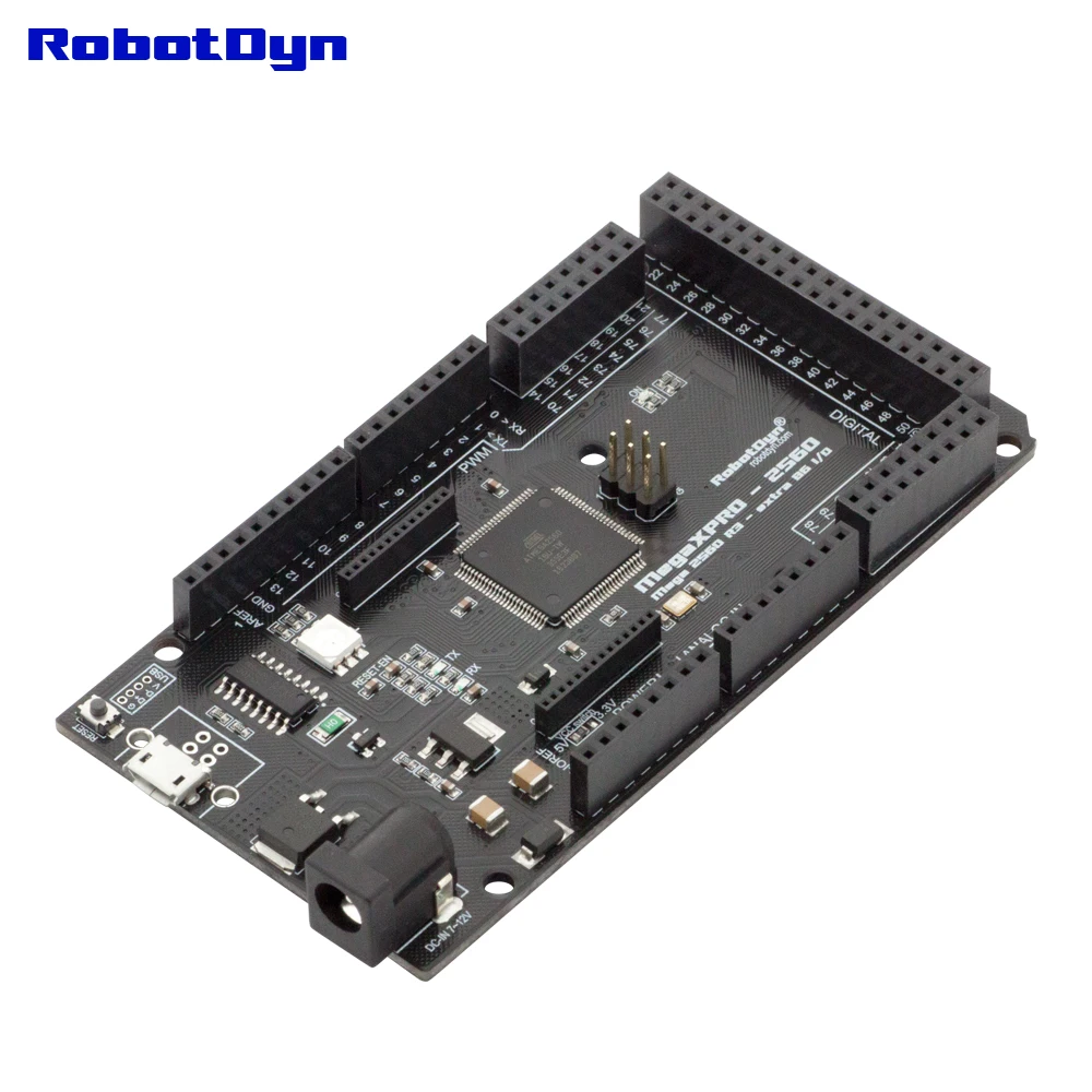 Mega XPro 2560 R3 extra 86 I/O, CH340C/ATmega2560-16AU, RGB светодиодный, 5V | 3,3 V логический уровень. Совместимость для Arduino IDE