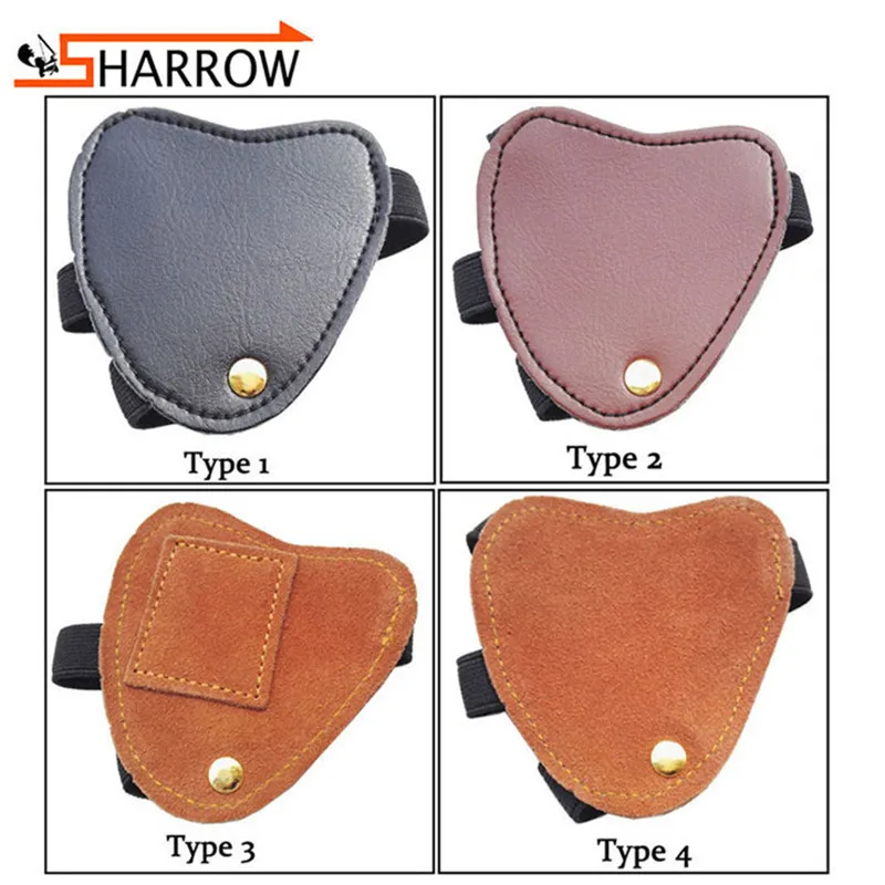 

1pc Finger Guard Adjustable Elastic Band Left Hand Protect Gloves Archery Protective Gear For Bow Hunting Shooting Accessories