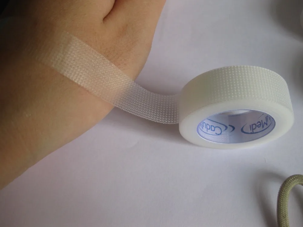 48rolls 1.25cm*5y pe tape double self adhesive masking tapes surgical