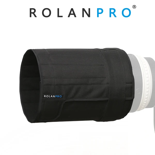 ROLANPRO Lens Camouflage Rain Cover for Canon EF 500mm F/4 L IS USM Lens Protective Sleeve Telephoto lens hood