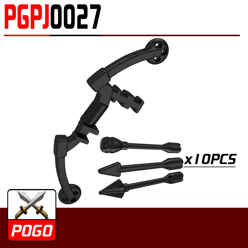 

PG0027 10pcs/lot World War tactics Bow Future Weapons SWAT for MINIFIG Action Figure Building Blocks Kids Toys Gifts