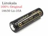 2022 LiitoKala Lii-35A 3.7V battery 18650 3500mAh  10A Discharging Rechargeable Batteries 18650 Battery ► Photo 2/5