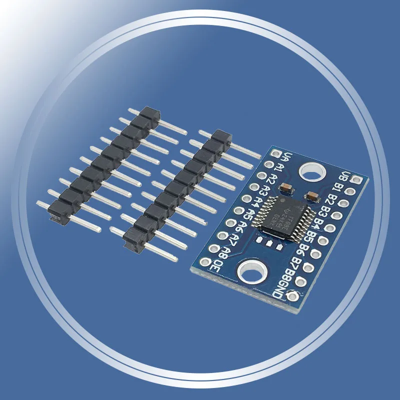 

Free shipping! 3.3V 5V TXS0108E module 8 Channel Logic Level Converter Convert TTL Bi-directional Mutual Convert