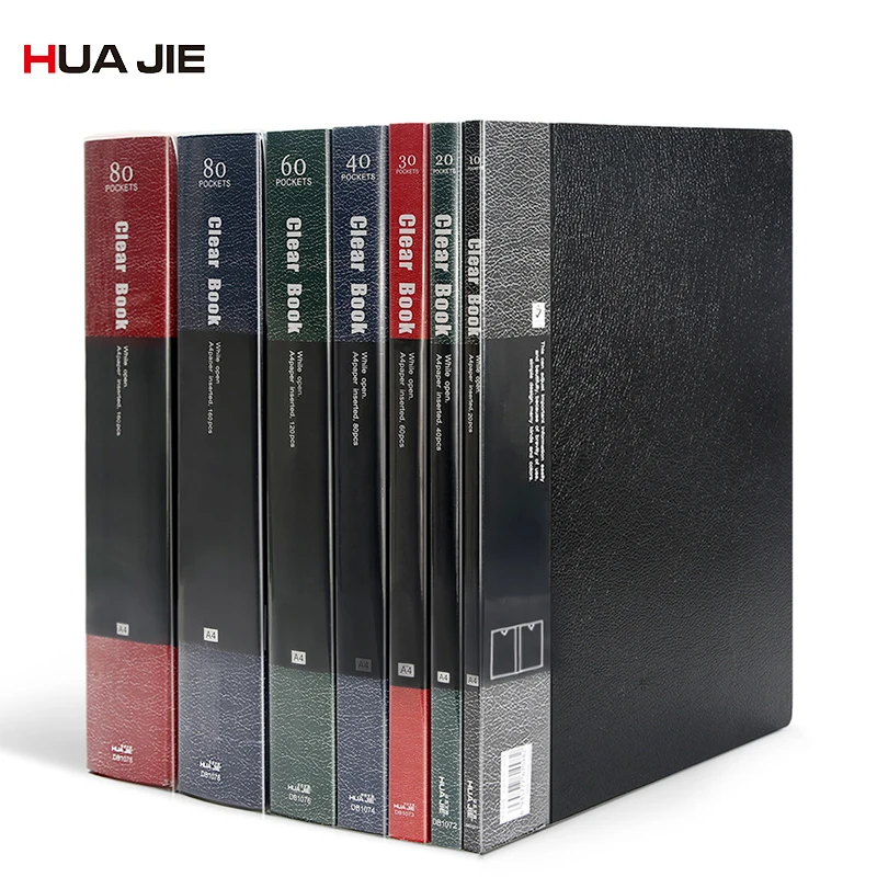 

PVC A4 File Folder Storage Display Book Document Papers Organizer File Binder Transparent Pocket Filing Products Office Manage