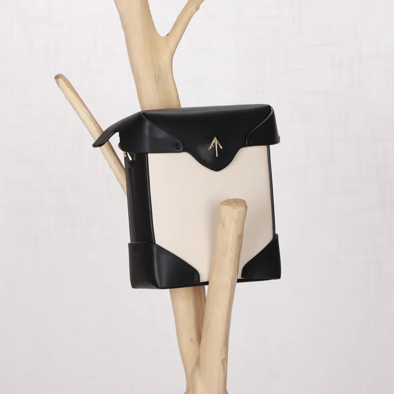 Модная мини маленькая квадратная сумка из натуральной кожи, женская сумка на плечо, простая сумка через плечо