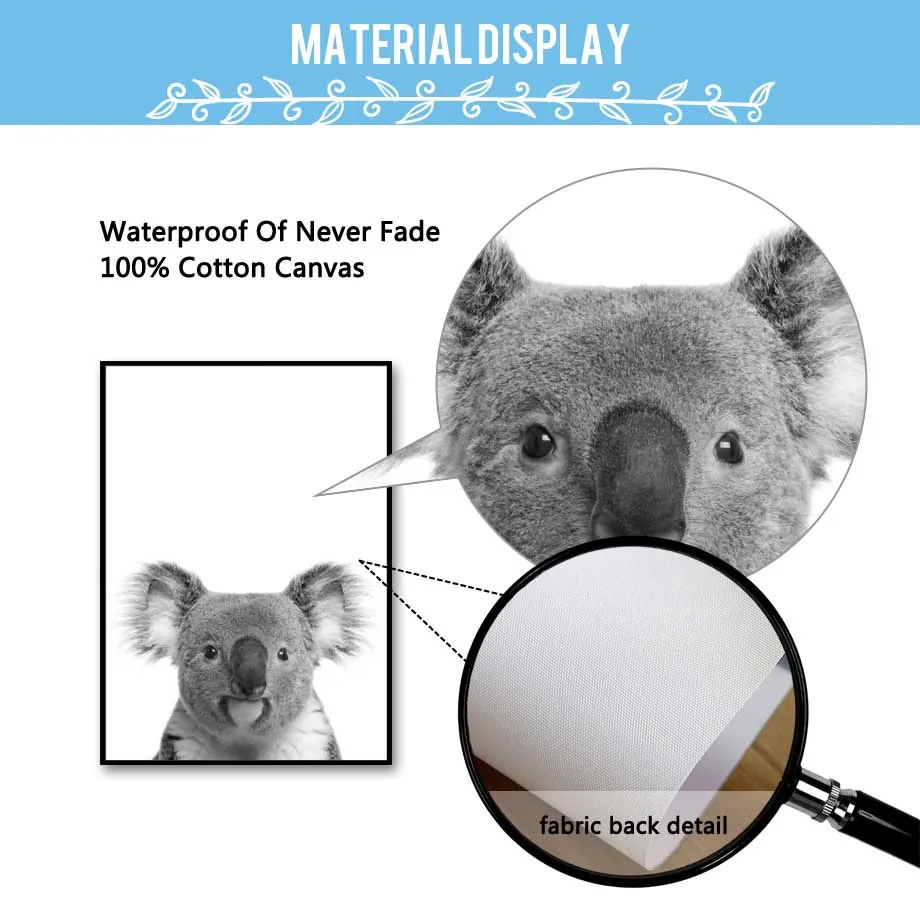 Panda Bunny Koala Wall Art Canvas Painting Animal Posters And Prints Kids Bedroom Nordic Canvas Pictures For Living Room Decor Panda Bunny Koala Wall Art Canvas Painting Animal Posters And Prints Kids Bedroom Nordic Canvas Pictures For Living Room Decor