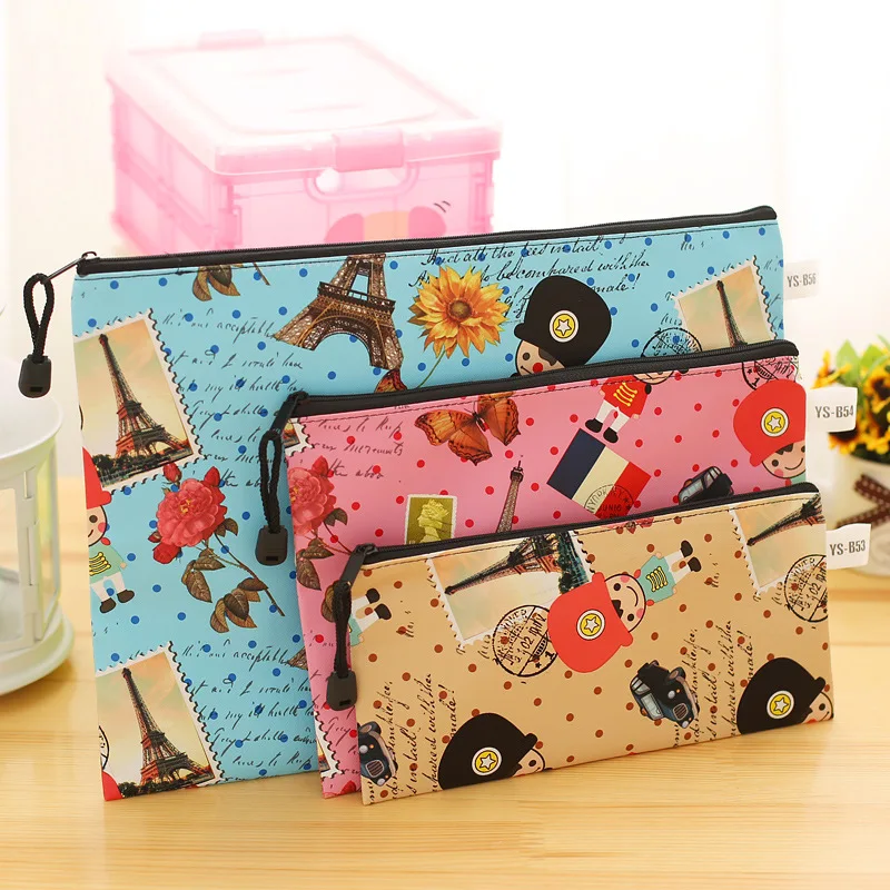 

European Style Soldiers A4/A5/A6 File Folder Documents Bag Organizer folder