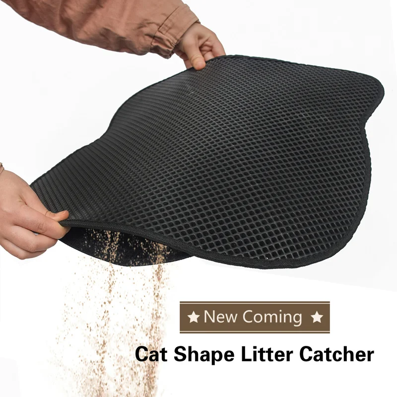 Cat Litter Pad Water Proof Double layer Cat Litter Pad Catcher Mat Eco