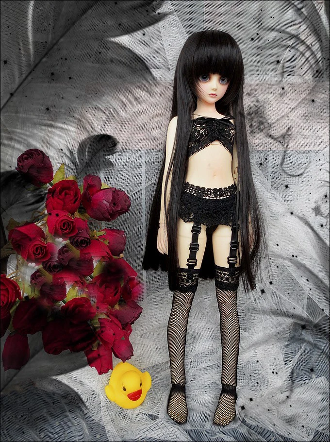 T02-X573 Blyth кукольные одежда 1/3 1/4 bjd 1/6 мягкого плюша; аксессуары для куклы с запахом нижнее белье с подвязками 3 шт./компл