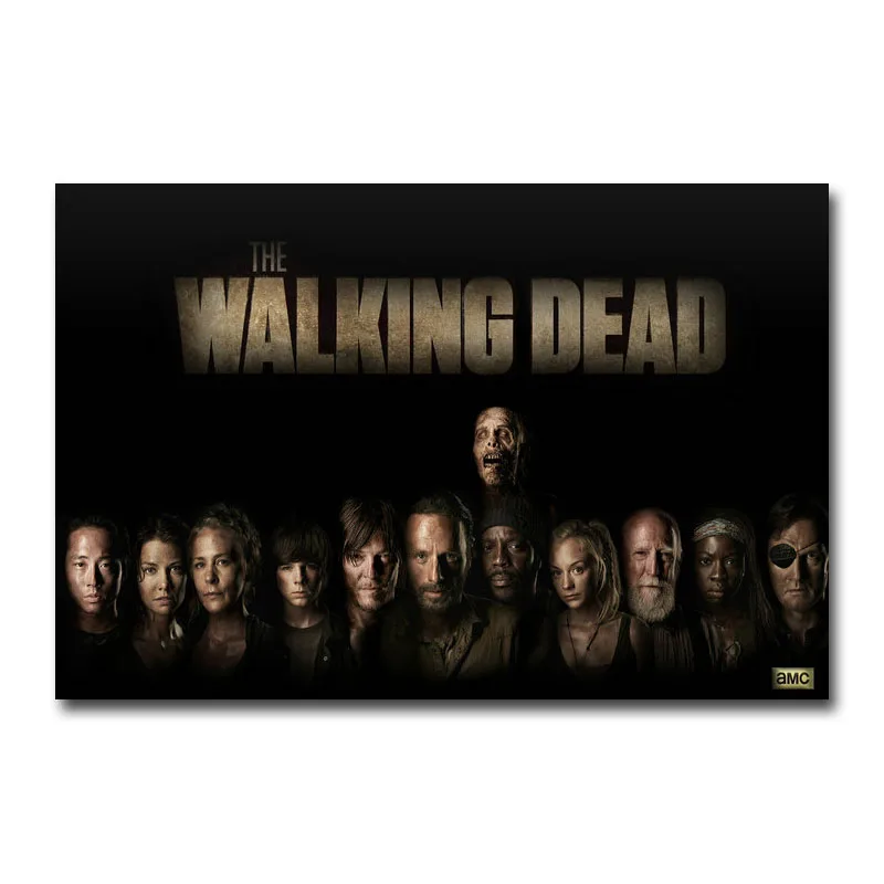 

The Walking Dead 9 Canvas Poster Wall Art Print Painting 20x30 60x90cm Wallpaper Decorative Wall Picture for Living Room Decor