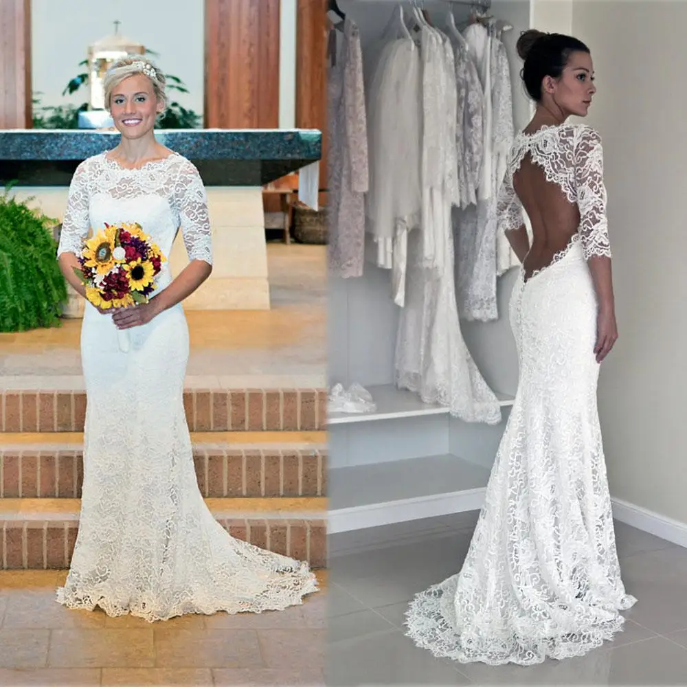Modern Backless Dress
