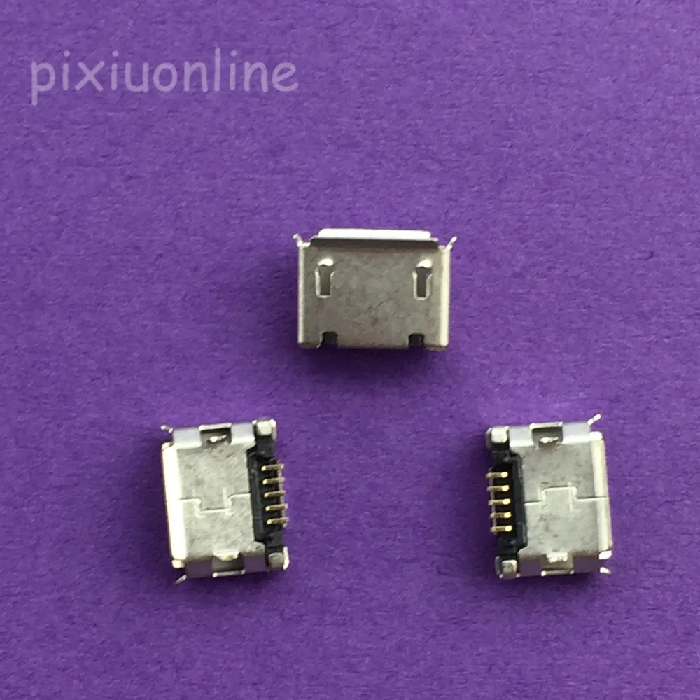 10 шт. G21Y Micro USB 5pin DIP гнездовой разъем для мобильного телефона мини usb разъем для зарядки кудрявый рот в потере Бразилия