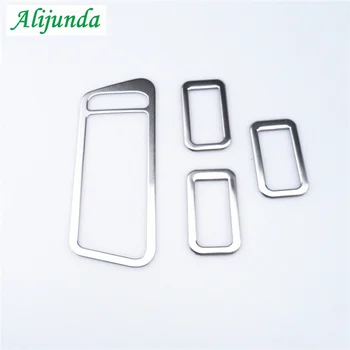 

2017 New Car Styling Interior Stainless Steel Window Elevator Button Panel 4 pieces / kit for VW Golf 7 2014-2016 Accessories