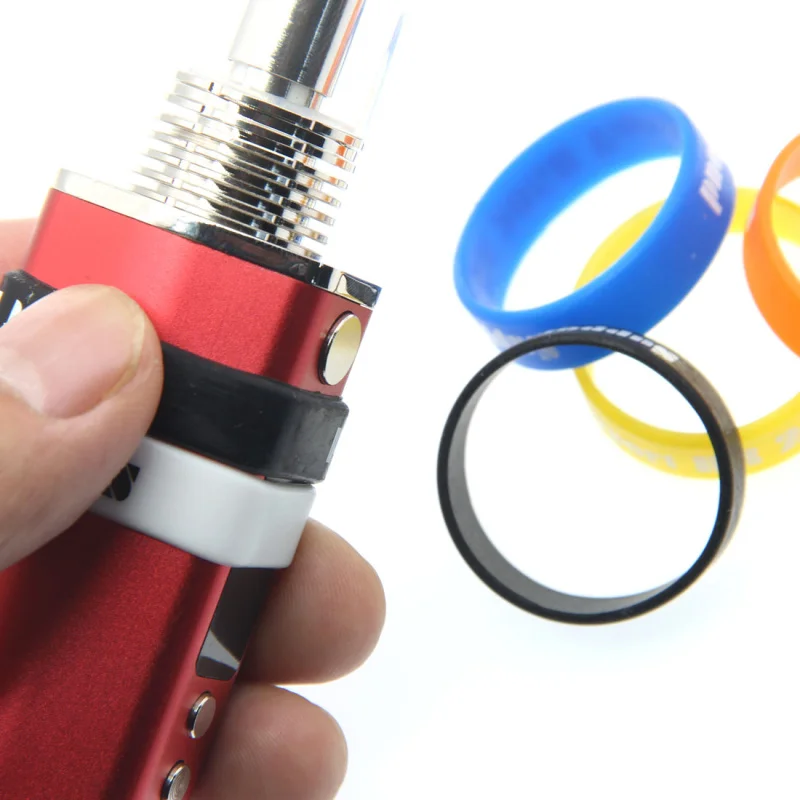 

30mm Decorative Protection Band Electronic Cigarette Accessories silicone rubber band vape box mod ring