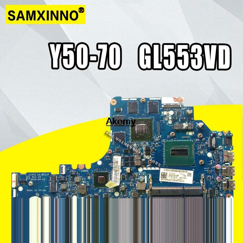 

Laptop motherboard for ASUS GL553VD GL553VE GL55VW GL553V GL553 original mainboard GTX1050M GTX960M i7/i5 cpu