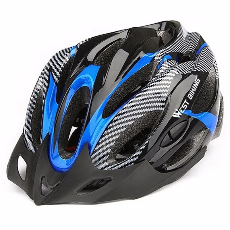 WEST BIKING Ciclismo Bicycle Helmet Starlet Wave Cycle PVC 21 Vents Cycling Professional Bike MTB Road Safety Helmets 56-61cm