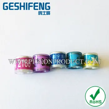 

cheapest 300pc 8mm aluminum with plastic rings with your print on rings