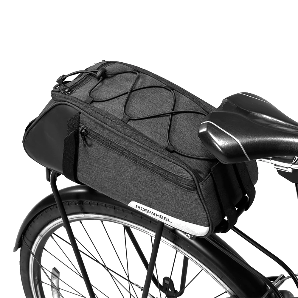 ROSWHEEL 7L/8L Waterproof Cycling Bike Rear Seat Bag Bike Trunk Cargo