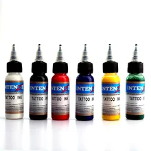 30 мл натуральный растительный пигмент 6 цветов для татуажа Перманентный макияж Чернила для татуировок пигмент для тела профессиональные косметические товары для рукоделия