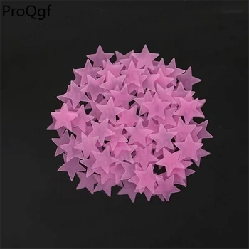 

Prodgf 5pcs a set star night sticker pink