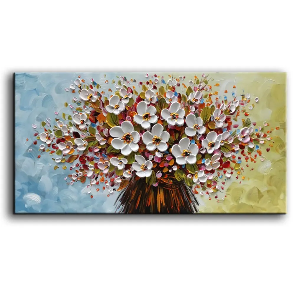 Aazon.co: NANKAI Odern Abstract Painting 40x28 Inch Gold Textured