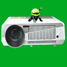 LCD+LED lamp projector system with 1280*800 pixels resolution 3000:1 contrast ratio, Great for Blue-ray player Play gaming