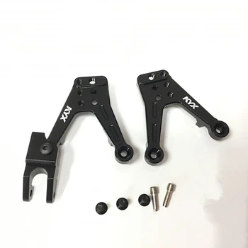 

Aluminium alloy Upgrade front adjustable shock absorber installing support assembly for 1/10 scale axial scx10 jeep 90046 rc car