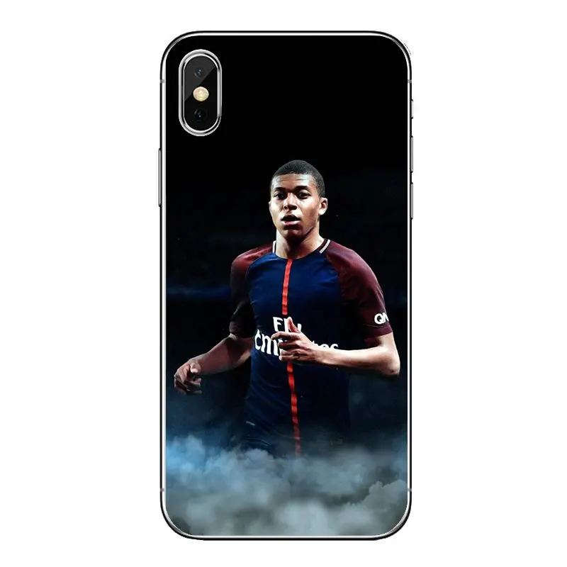 Франция Футбол Star Kylian Mbappe для iPod Touch iPhone 4 4S 5 5S 5C SE 6 6 S 7 8 X XR XS плюс MAX мягкий прозрачный корпус крышки - Цвет: images 9