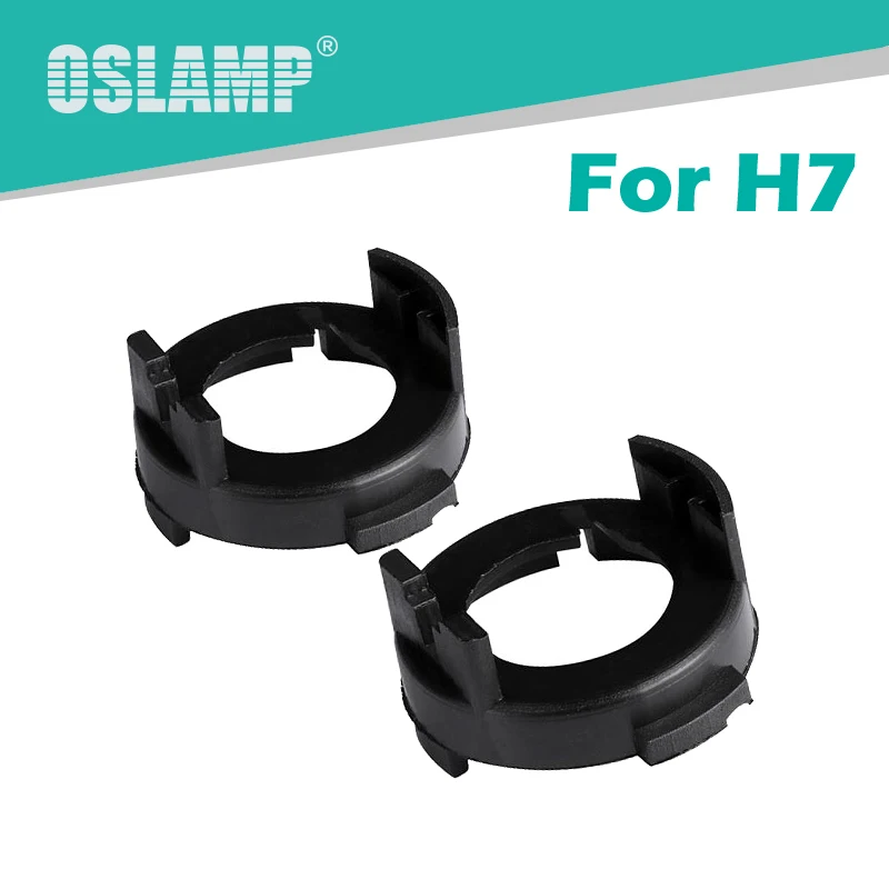 Oslamp пластиковый специальный зажим фиксатор H7 адаптер для светодиодных ламп 2 шт. H7 разъем адаптер база для новых Caren/Elantra/MISTRA/AZERA