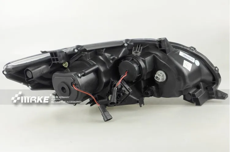 Hireno фары для 2011-2013 Toyota Corolla передних фар сборки светодиодный DRL ангел объектив двойной луч ксеноновые 2 шт