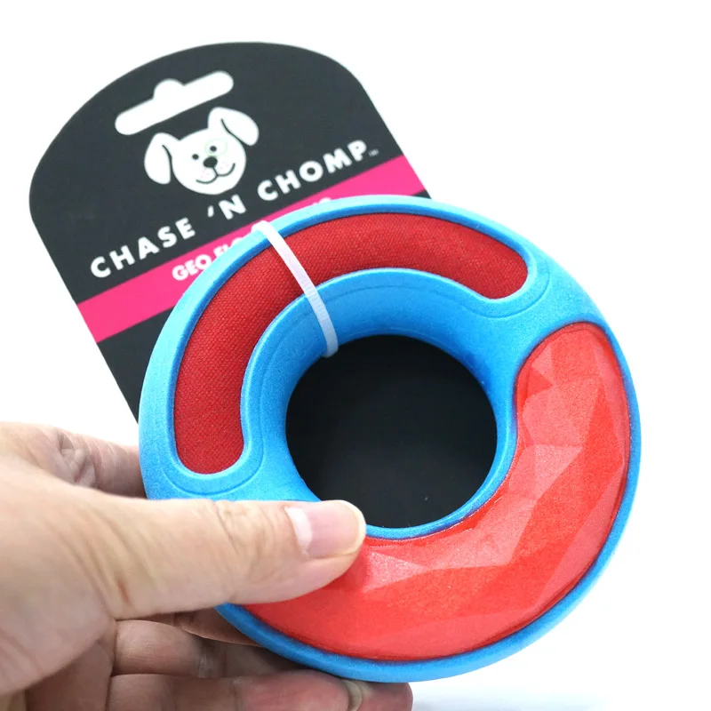 

Caitec Dog Toys Squeaky Ring Suitable for Small to Medium Dogs Floatable Light and Strong
