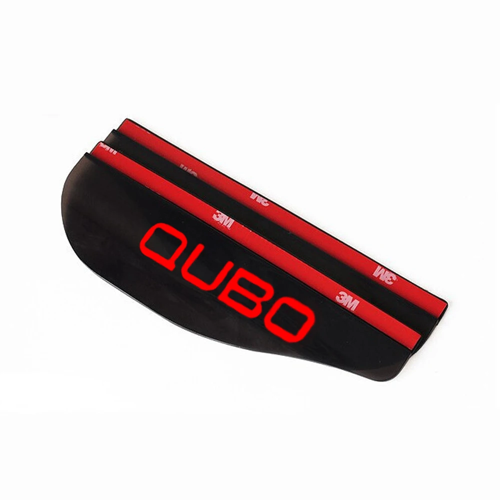 Car styling Rearview Mirror Rain Eyebrow Flap Shield Shade Rainproof Blade For Fiat Fullback Palio Punto Qubo Strada Tipo Uno