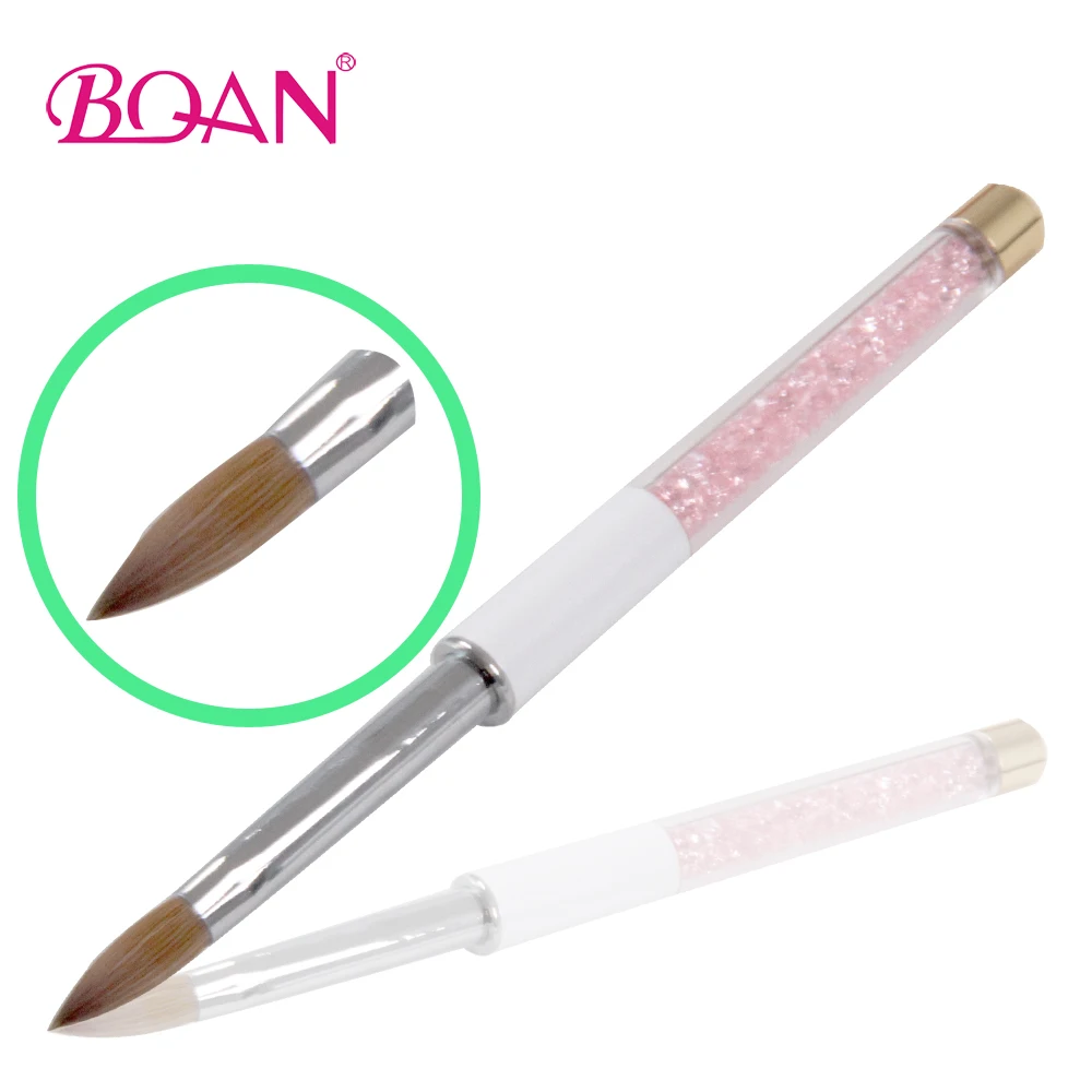 Buy 8 Newest Pink Rhinestone Brush with Golden Brush