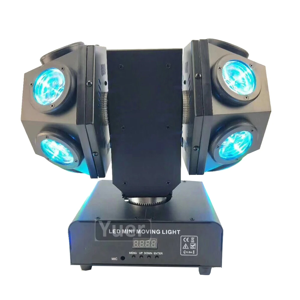 12X10 Вт RGBW 4IN1LED лазерный луч движущаяся головка светильник DMX512 звук вечерние DJ светильник s диско шар лазерный луч движущаяся голова светильник ing