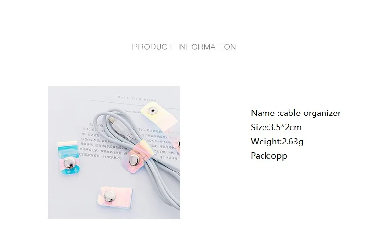 Кабельный органайзер, держатель для намотки проводов, держатель для наушников, кабель для мыши, зажим, протектор, USB кабель, управление для iPhone, Micro usb type C, держатель