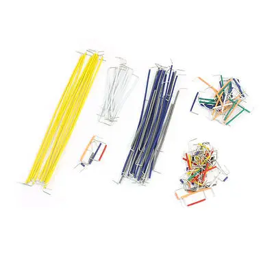 PCB Breadboard Circuit Test U Shaped Solderless Jumper Cables Wires 140Pcs | Обустройство дома